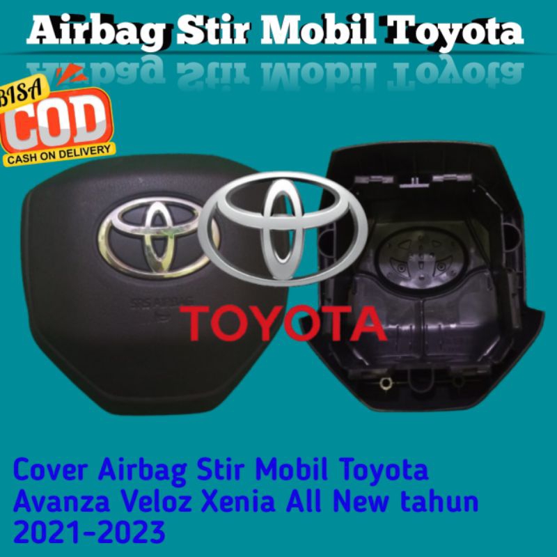 Cover Airbag Stir Mobil Toyota Avanza Veloz Xenia All New tahun 2021-2023