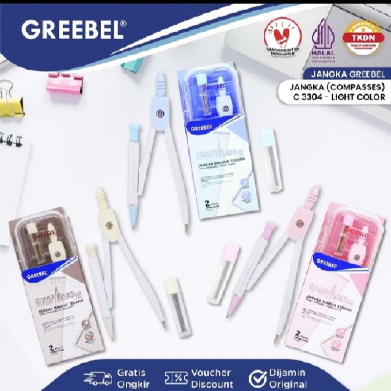 

GREEBEL JANGKA BESI SET PLUS ISI PENSIL (C-3304)