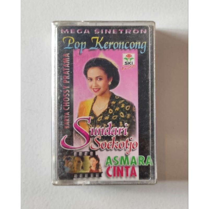 kaset pita pop keroncong SUNDARI SOEKOTJO "asmara cinta"