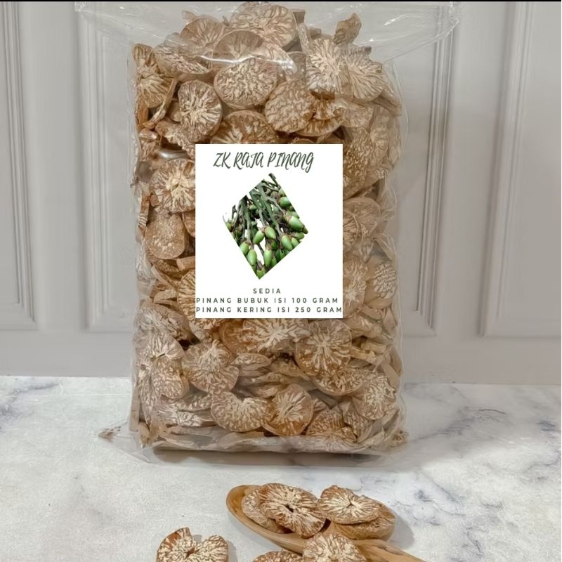 

pinang kering isi 250 gram asli buah pinang gunung lamongan