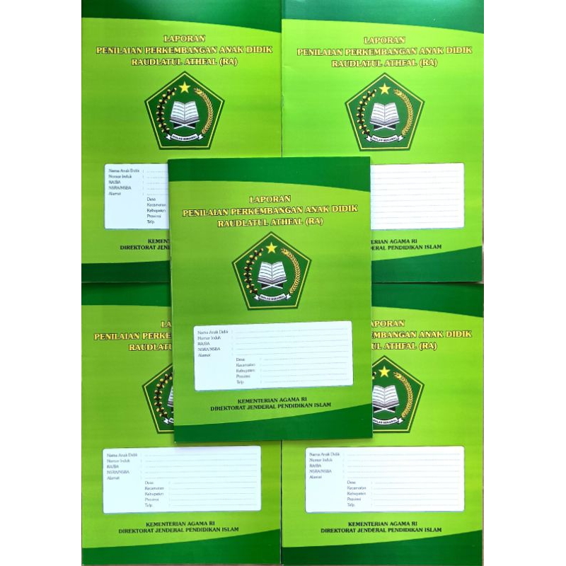 

RAPORT RA A dan B (1 bubdle 20 buku)lebih hemat