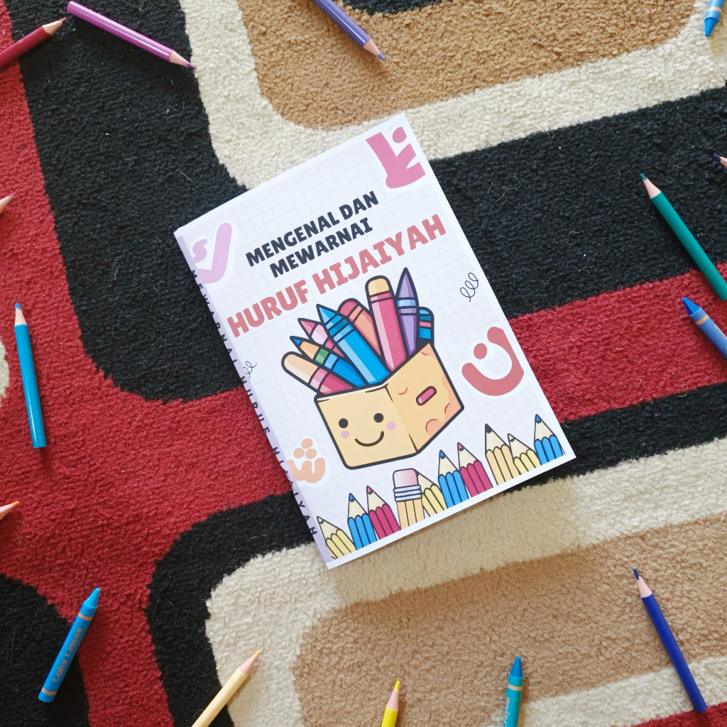 

Buku Mewarnai dan Mengenal Huruf Hijaiyah 16 Halaman Edukatif untuk Anak TK & SD Ukuran A5