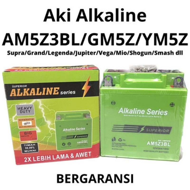AKI GRANDCELL ALKALINE LENGKAP/BEAT/SAT F/VARIO/NINJA 250/RXKING/TIGER/THUNDER/NMAX/KLX/VESPA MATIC