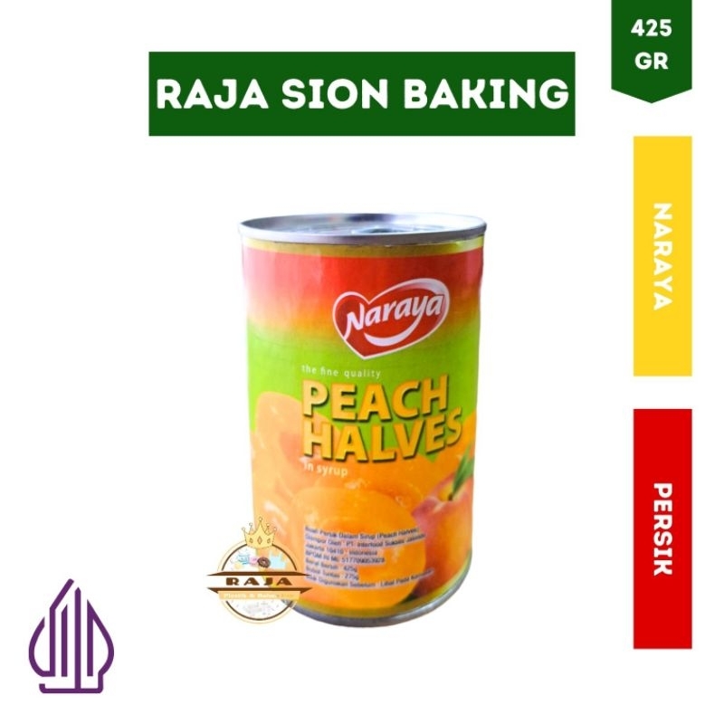 

Peach Halves Kaleng Naraya 425gr