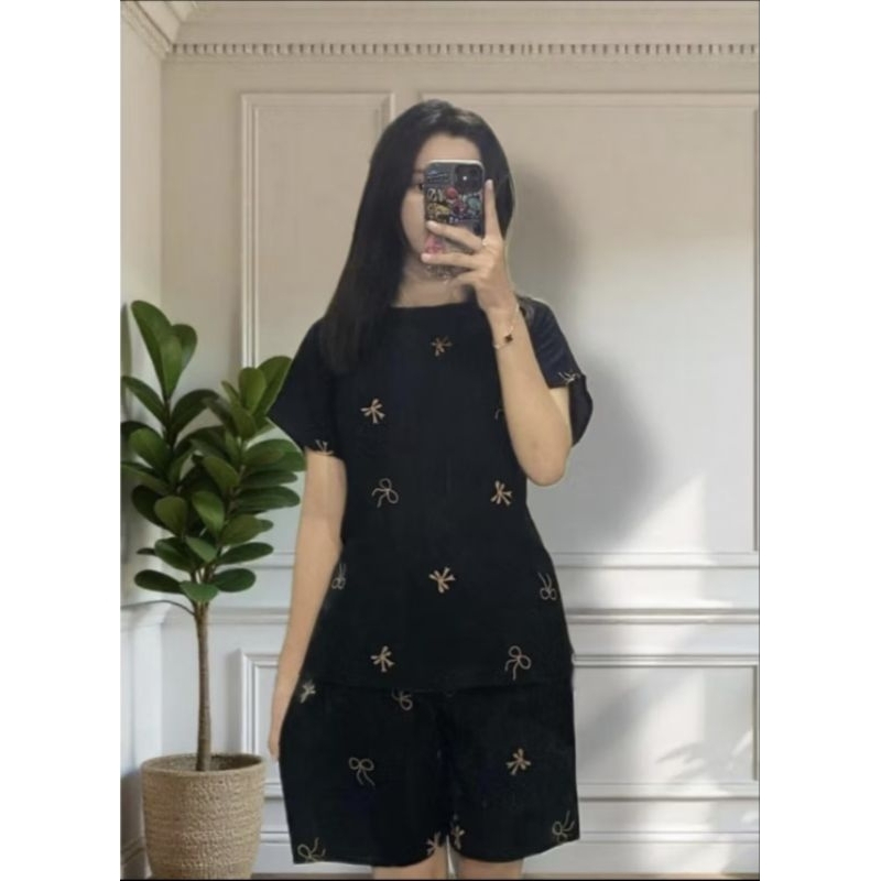 baju tidur wanita setelan baby doll