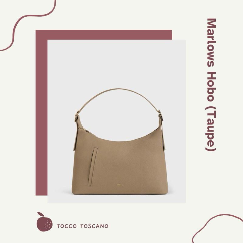[PRE ORDER] TOCCO TOSCANO | Marlows Hobo - Taupe - Camel - Olive | Original