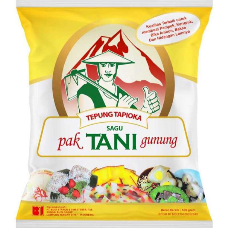 

Pak Tani Gunung Tepung Tapioka pcs 500 gr