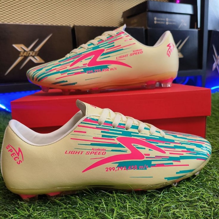 55PALING LARIS Sepatu Bola Specs Estadio Lightspeed Reborn Accelerator Metasala Swervo Spyder Predat