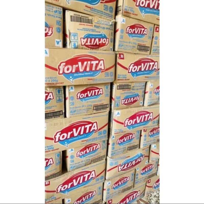

Forvita sachet 200gr isi 60pcs Termurah!!!