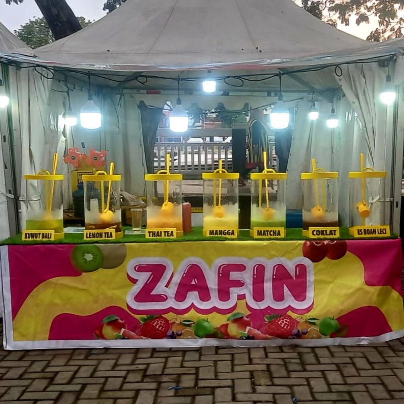 Tabung Aquarium Es Buah Acrylic 20 liter D25 T45 cm AKRILIK