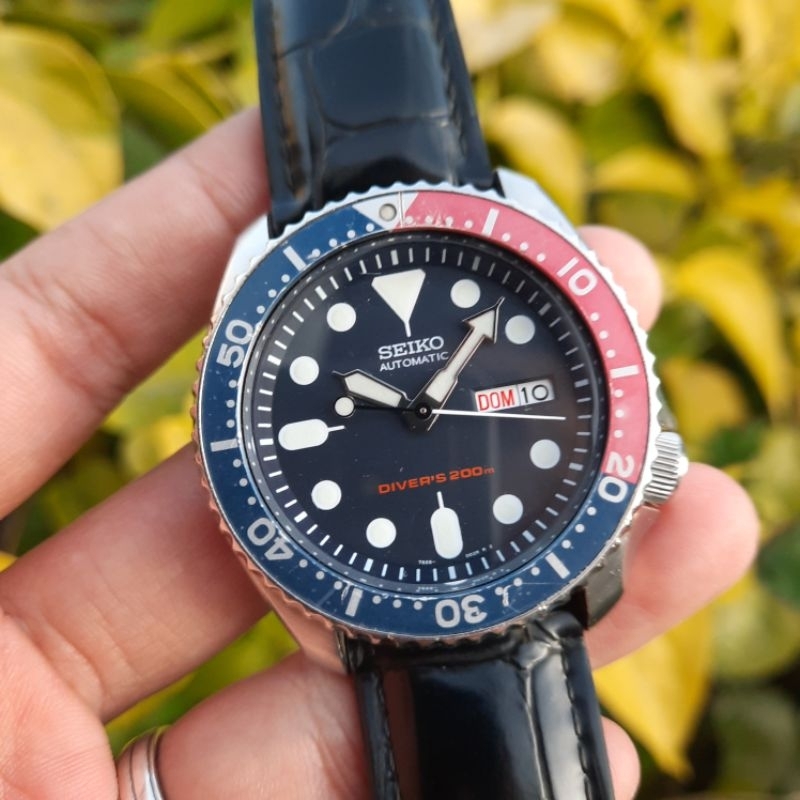 Seiko 5 Divers SKX009K1 Pepsi Blue Red SKX009 7S26-0020 not SKX007 SKX013 SKX015