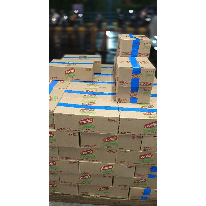 

BgKr Harga per Dus Keju Prochiz Gold Slices 12 Lembar isi 24 Pack Original 100%