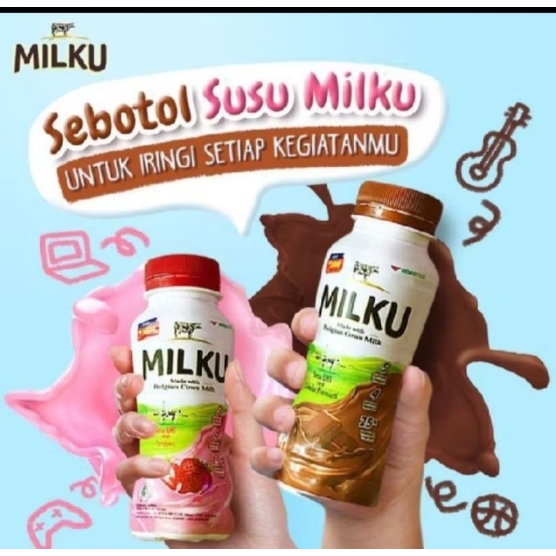 

Ready milku botol 200ml 1 slop 12 botol