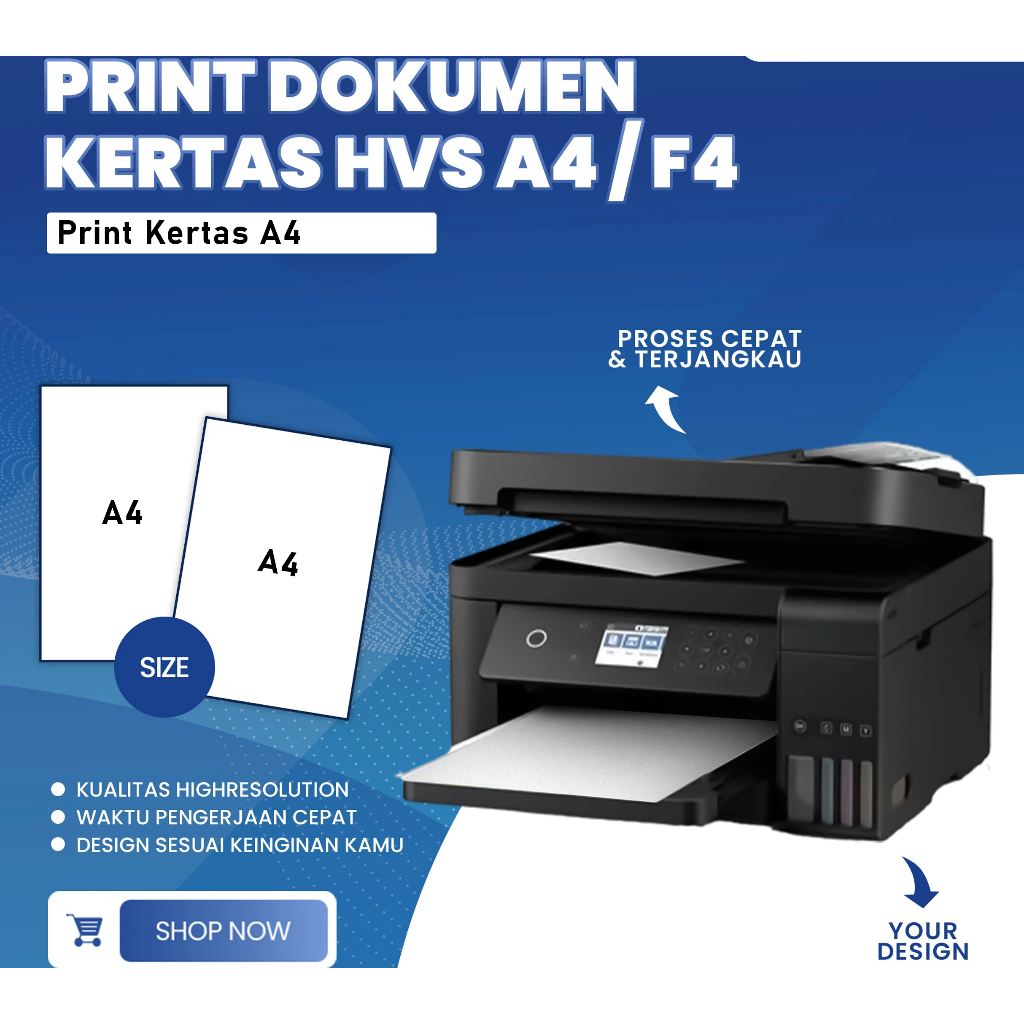 

Print / Cetak / Copy / Scan Kertas A4