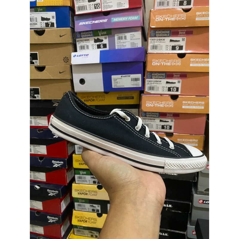 Jual Sepatu Wanita CON CTAS DAINTY OX 564982C - Black