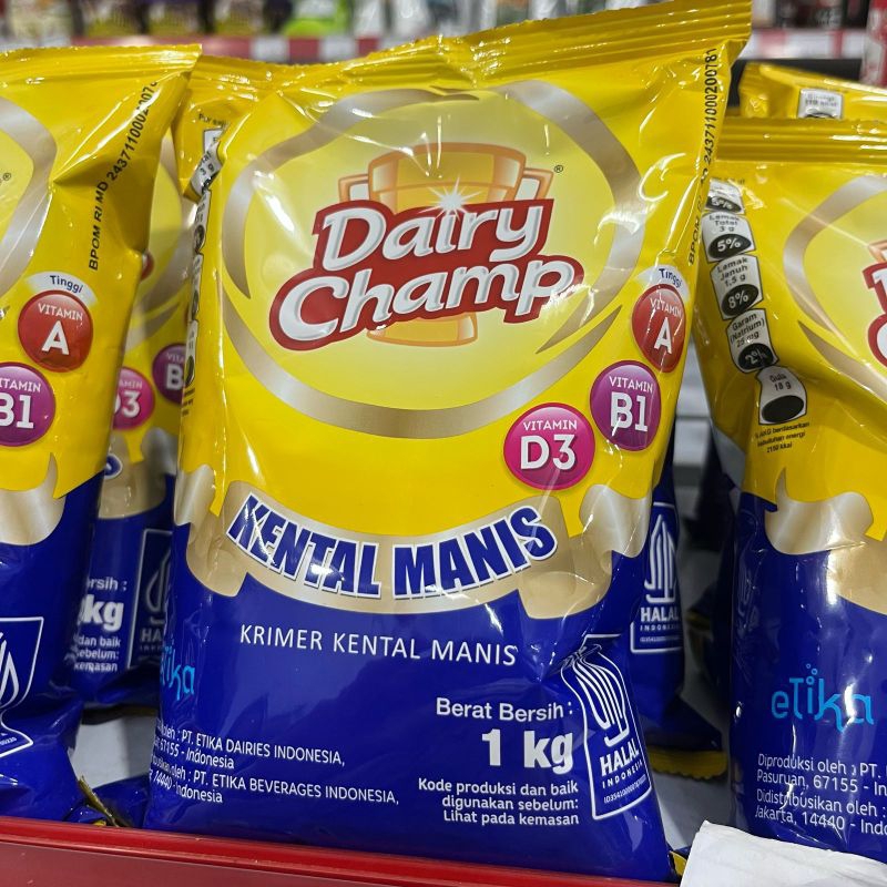 

DAIRY CHAMP KENTAL MANIS 1KG