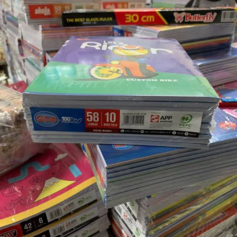 buku tulis/buku sidu grosir murah