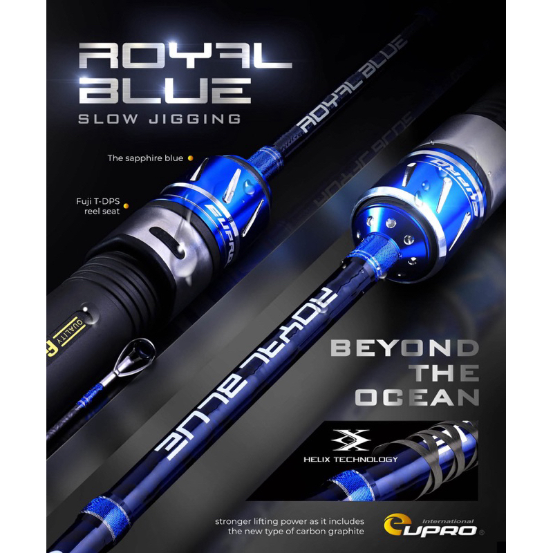joran eupro OH royal blue pe 4,5 jig wt 500gr onepiece