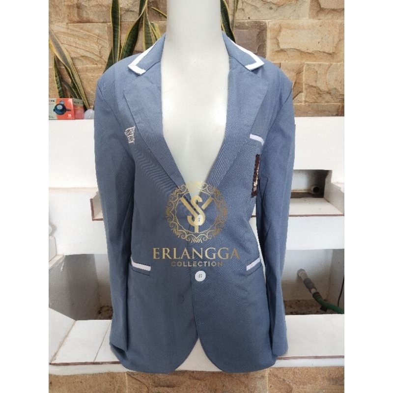 Almamater Osis Jas Sekolah Custom Bordir