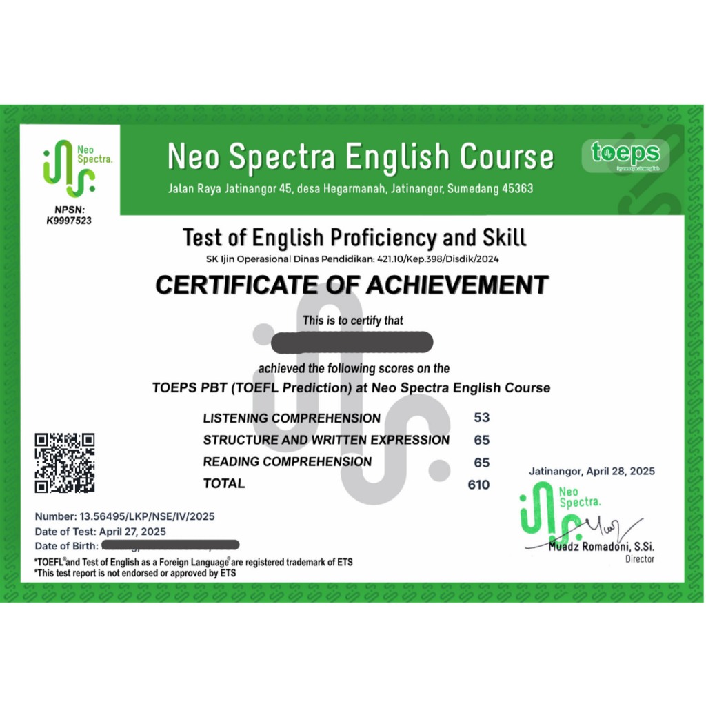 SURAT KETERANGAN PENERJEMAHAN | SURAT KETERANGAN VALIDASI | SERTIFIKAT PENERJEMAHAN