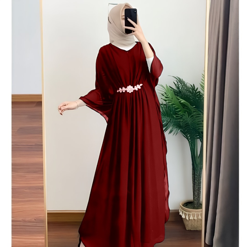 cuci gudang sabira kaftan full furing original 100% premium mewah kaftan wanita pesta kondangan