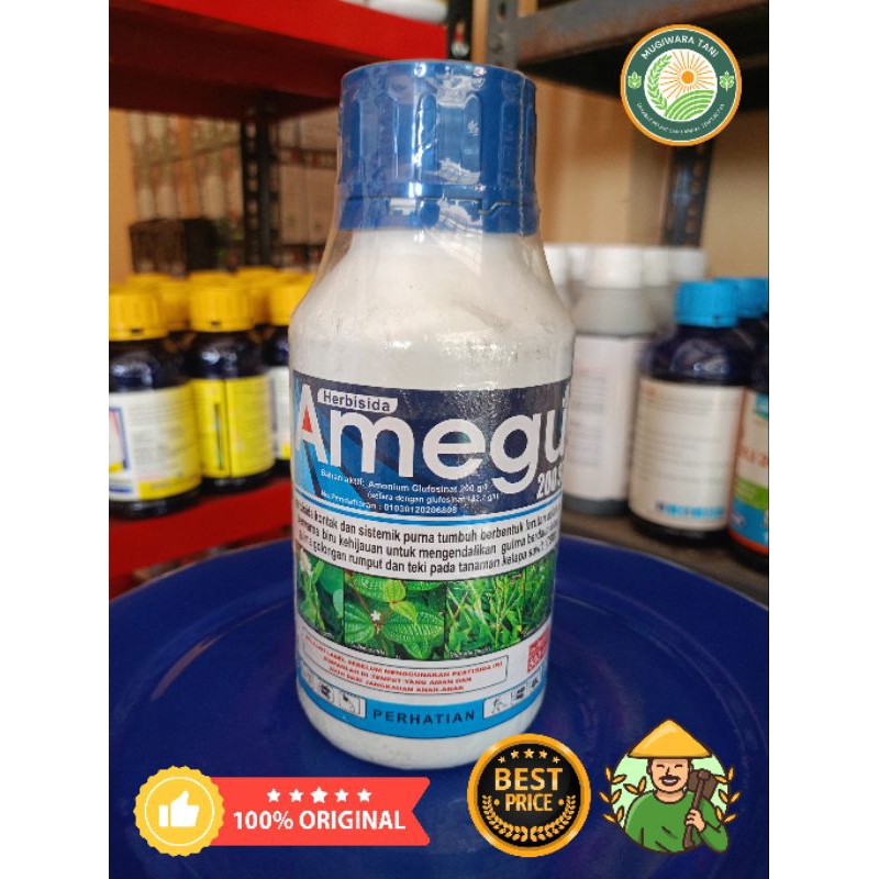 AMEGU 200SL HERBISIDA SISTEMIK NON SELEKTIF AMONIUM GLUFOSINAT 500ML