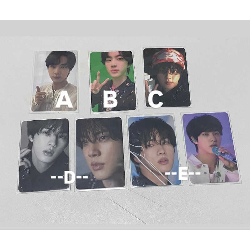 Seokjin Photocard Official