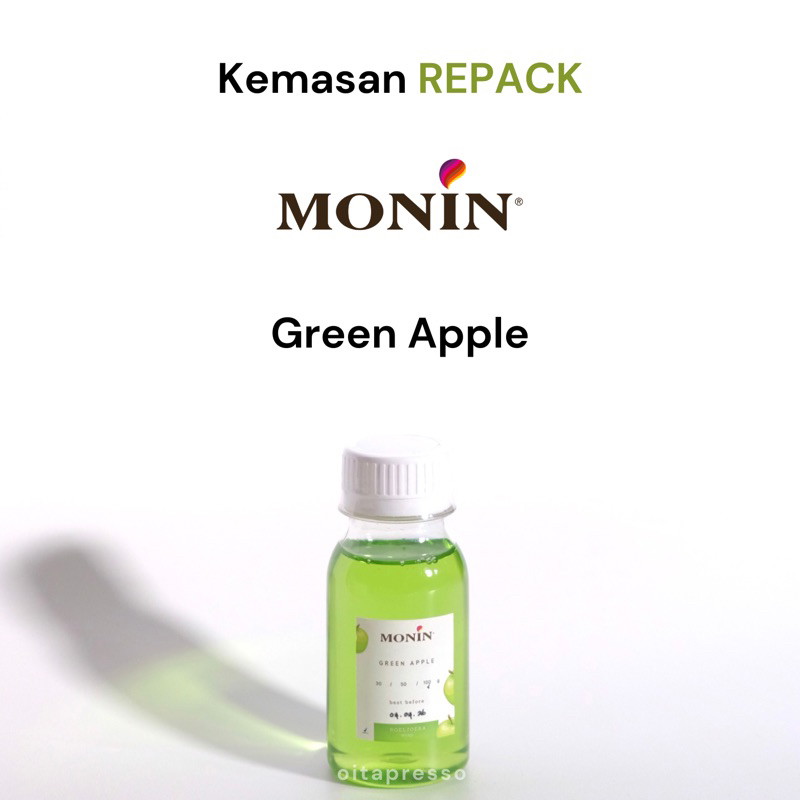 

REPACK - Monin Green Apple Syrup [30, 50, 100] g