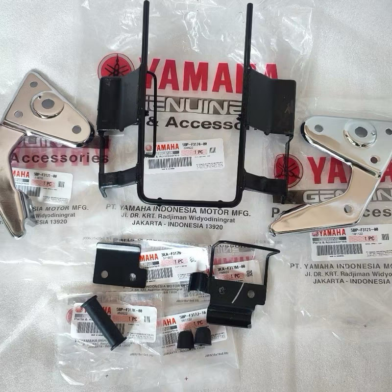 KUPINGAN LAMPU DEPAN RX KING NEW ORIGINAL YAMAHA BREKET DUDUKAN LAMPU RX KING NEW OVAL SET