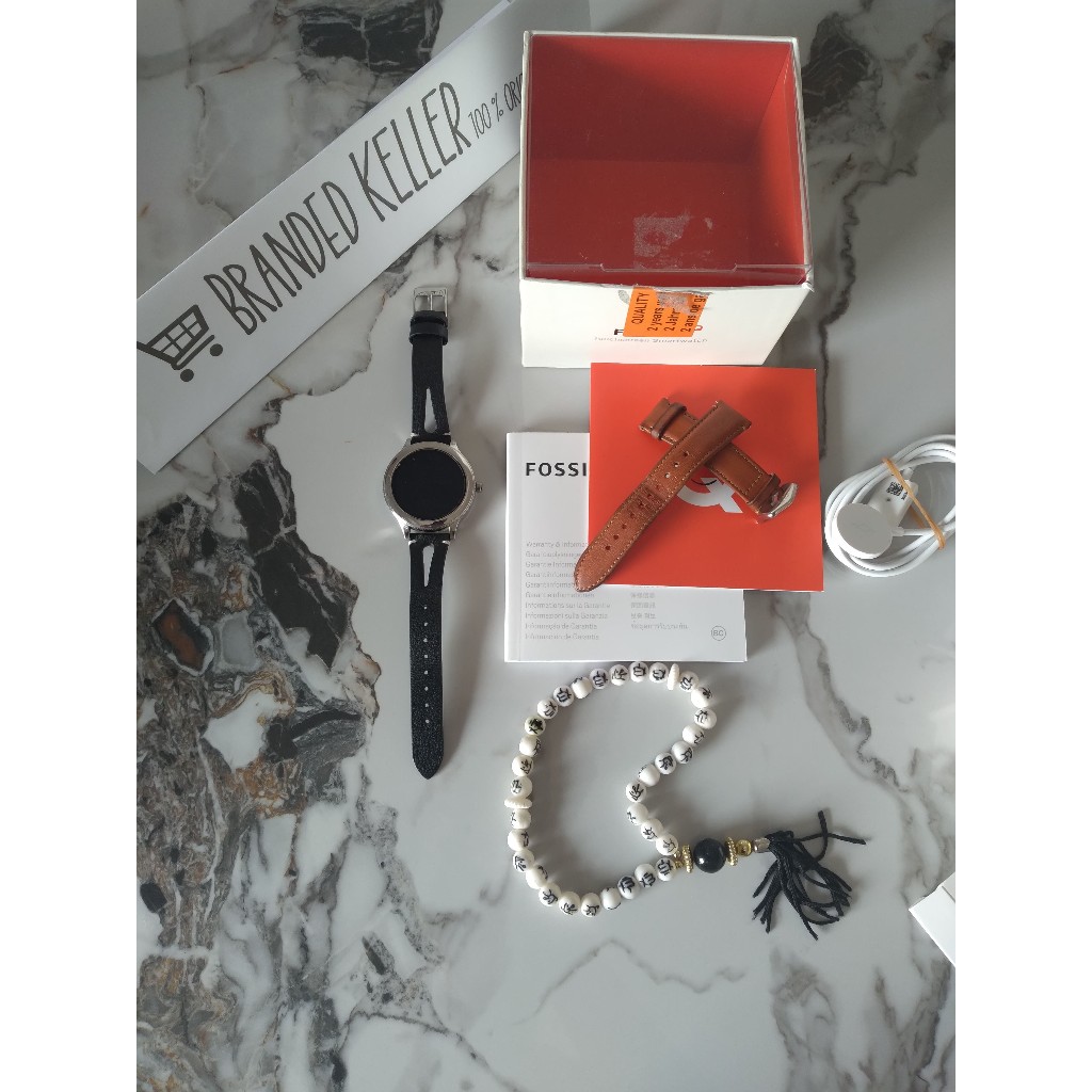 Jam Fossil Smart Watch Gen.2 Q Wander 100% Original Preloved in box