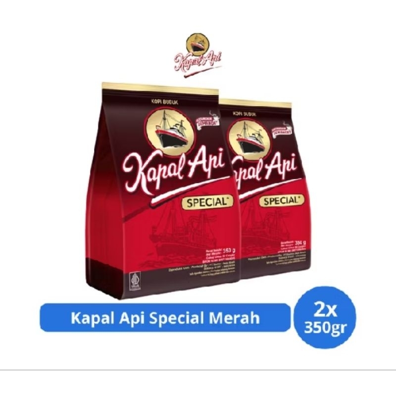 

Kapal Api Bubuk Special Merah 2 x 350 gr