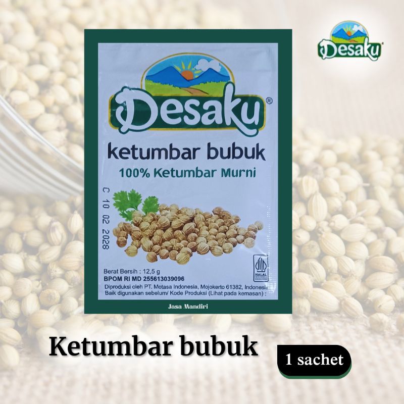 

Ketumbar Bubuk Desaku Kemasan Sachet