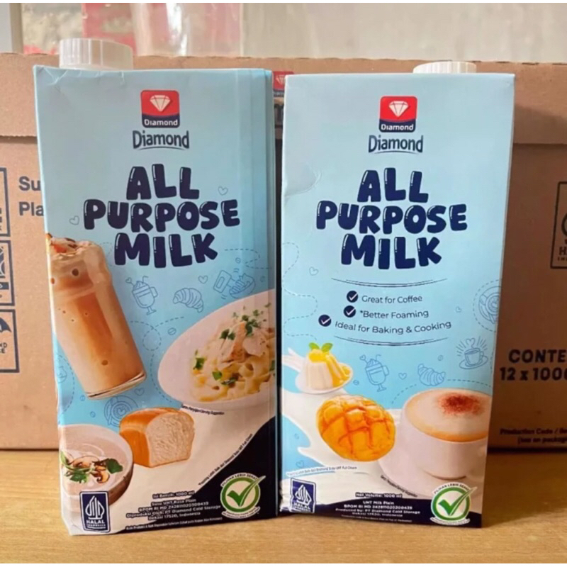 

SUSU UHT DIAMOND PURPOSE MILK 1 LITER