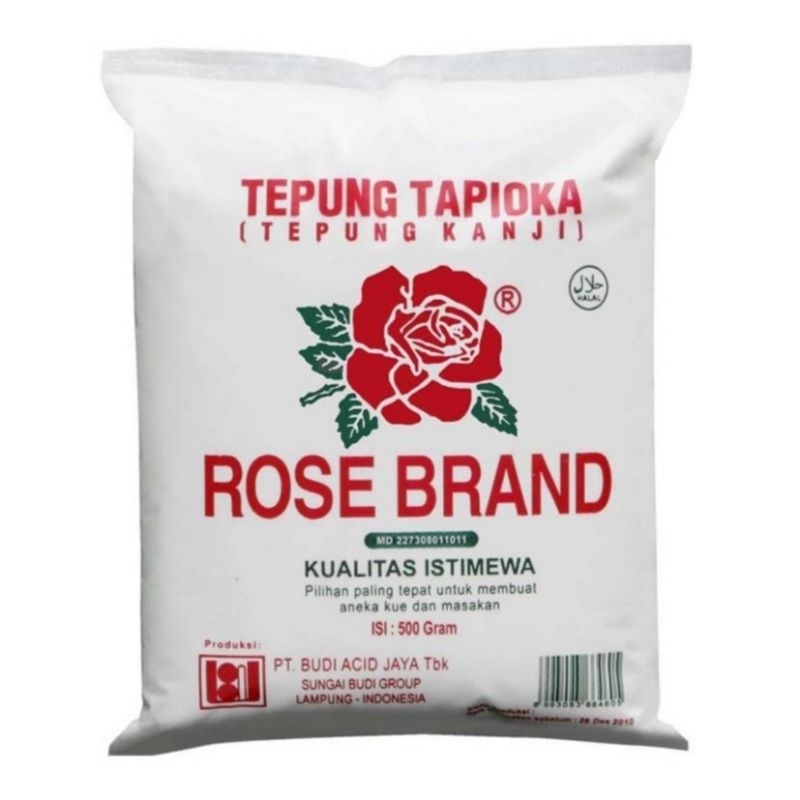 

ROSE BRAND TEPUNG TAPIOKA KANJI 500gr