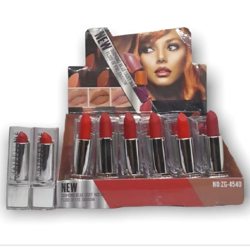 COD (2PCS RANDOM) LIPSTIK MAYBELINE REVLON BATANG PUTAR MATTE TAHAN LAMA WATERPROOF