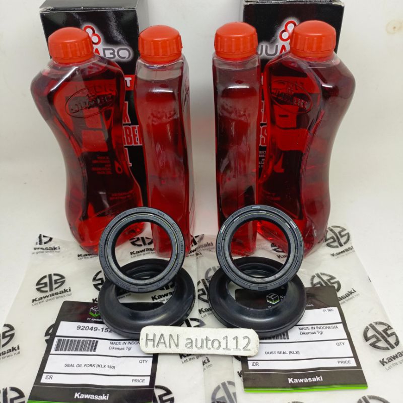SEAL SHOCK+SEAL ABU+OLI SHOCK KLX 150 NINJA R NINJA RR ORI