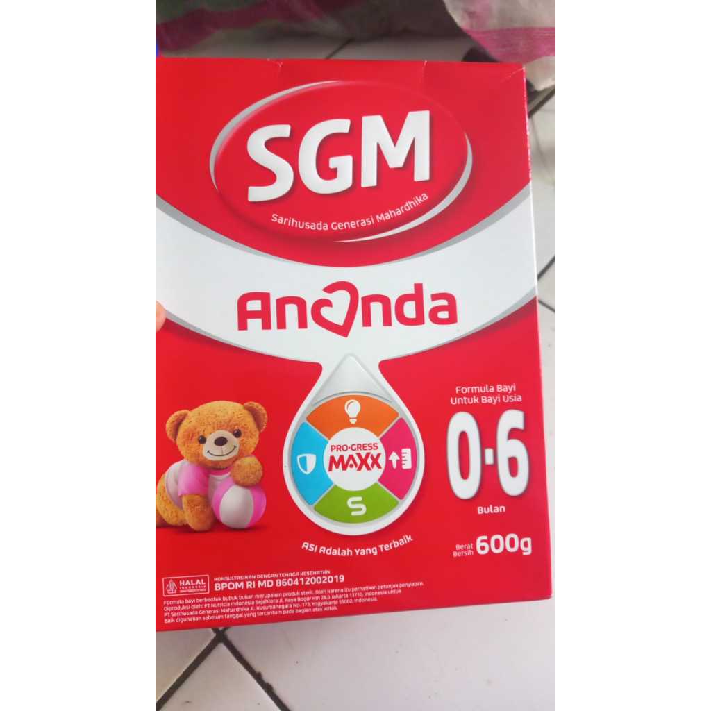 

SGM Ananda 0 - 6 Bulan 600 gr