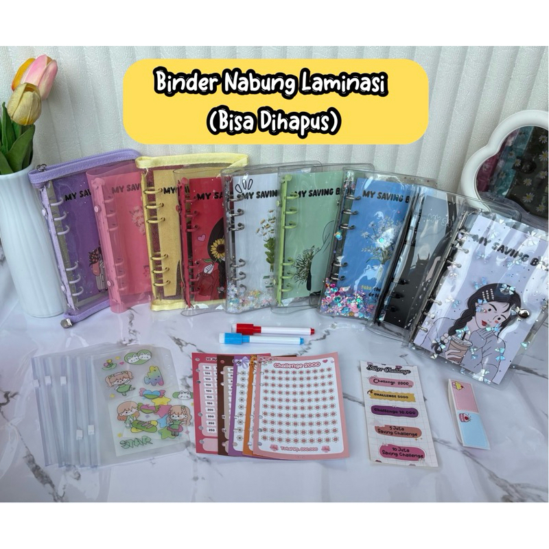 

Binder Nabung Laminasi/Bisa Dihapus