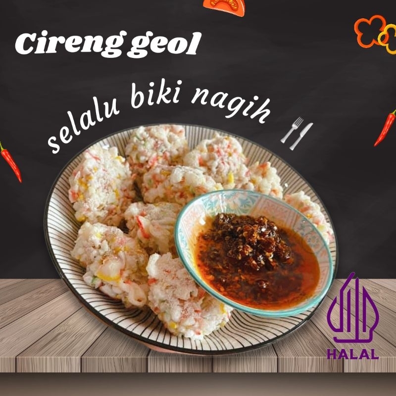 

Cireng Kerupuk Chili oil Cireng Geol Bikin Nagih