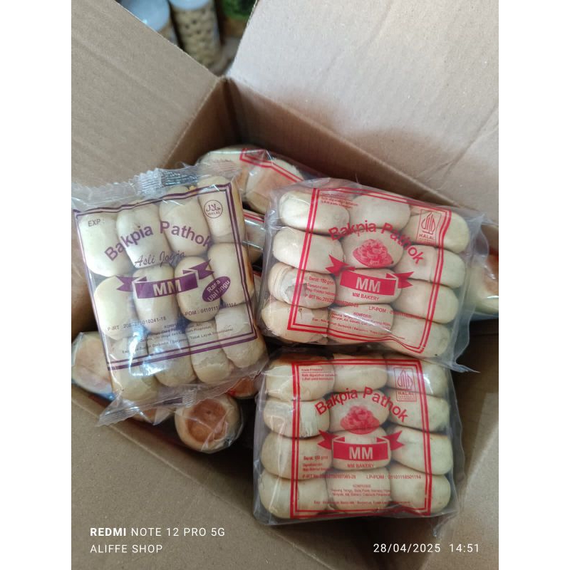 

1 Bungkus Bakpia pathok MM asli jogja 150gram