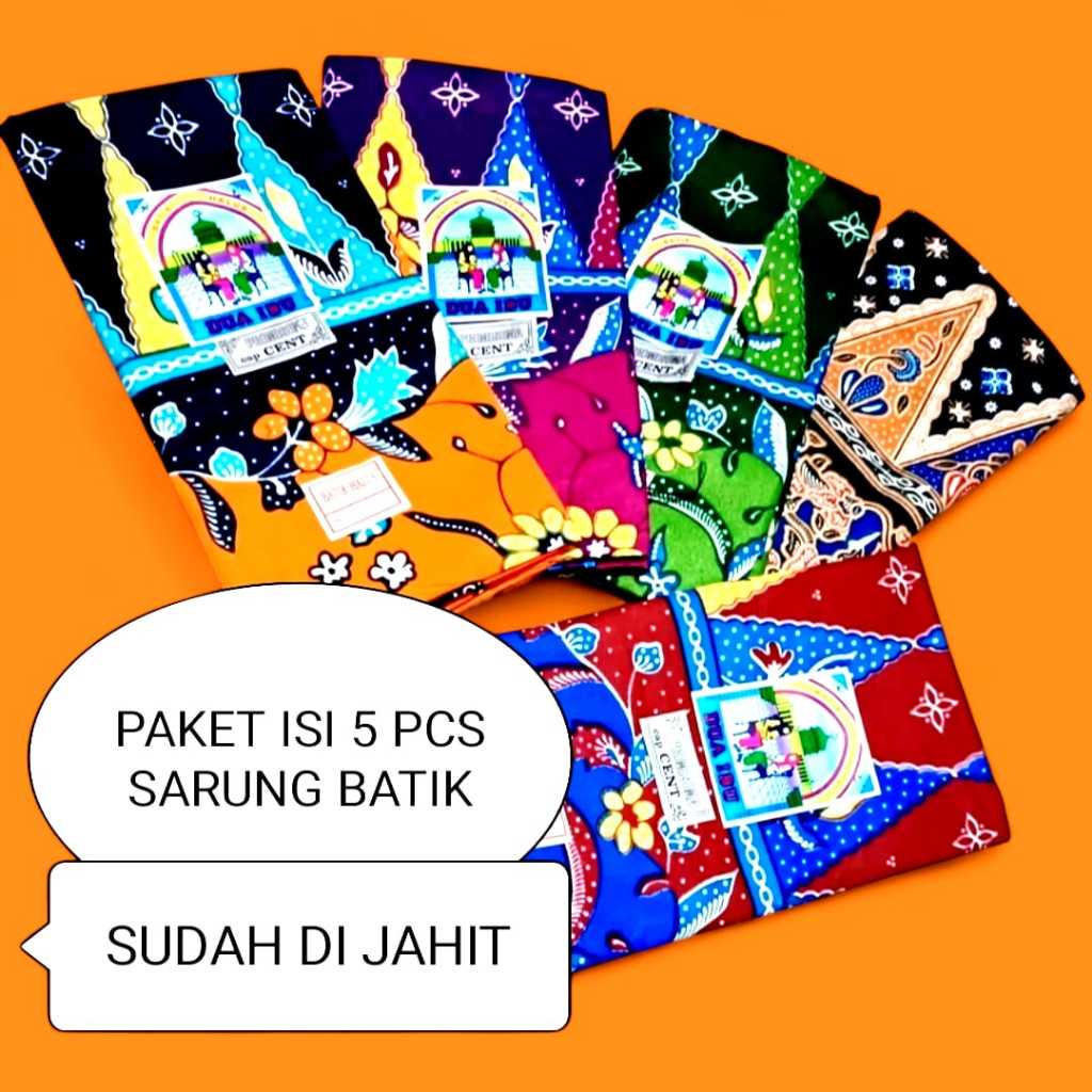 PROMO PAKET 5 PCS - 3 PCS - 6 PCS KAIN SARUNG SAMPING KAIN SARUNG WANITA KAIN SARUNG PERSALINAN IBU 