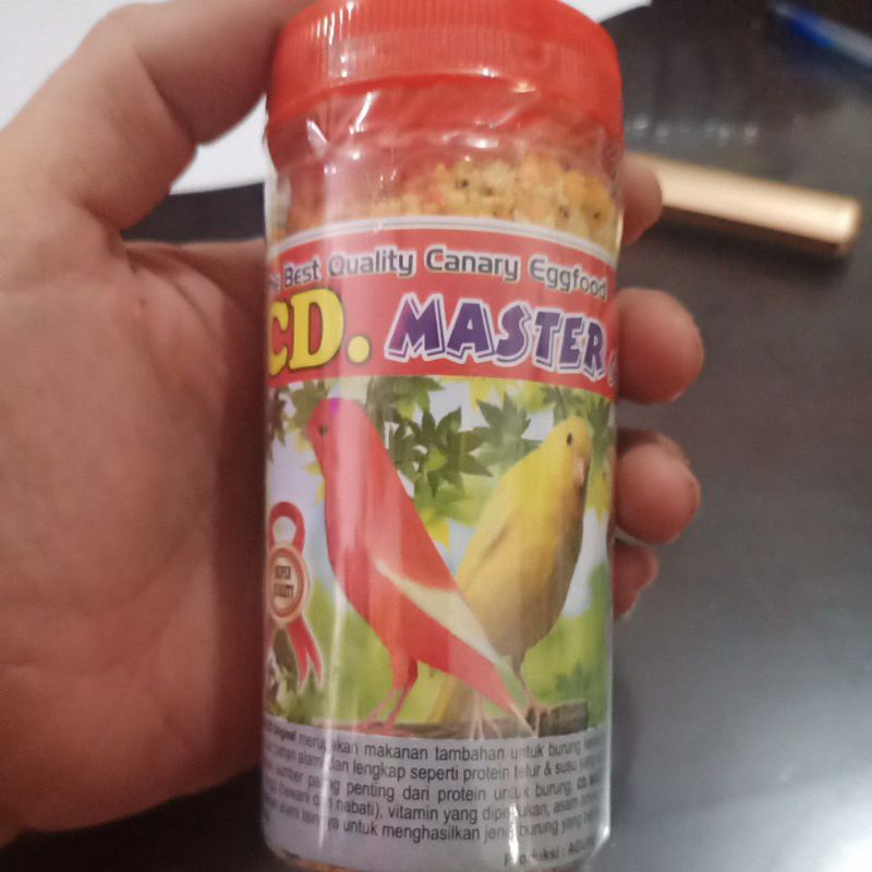 CD Kenari botol pakan tambahan untuk kenari dan labet kaya nutrisi