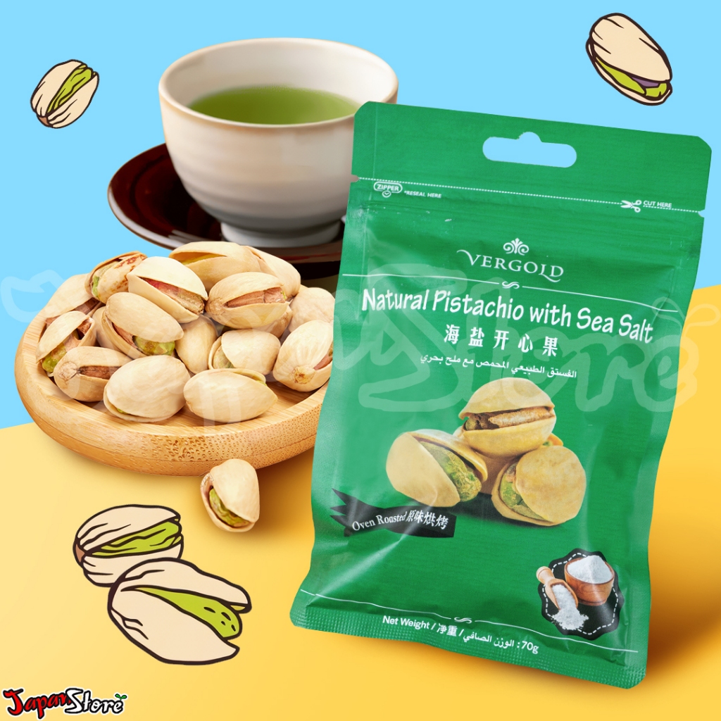 

Vergold Natural Pistachio with Sea Salt 70g