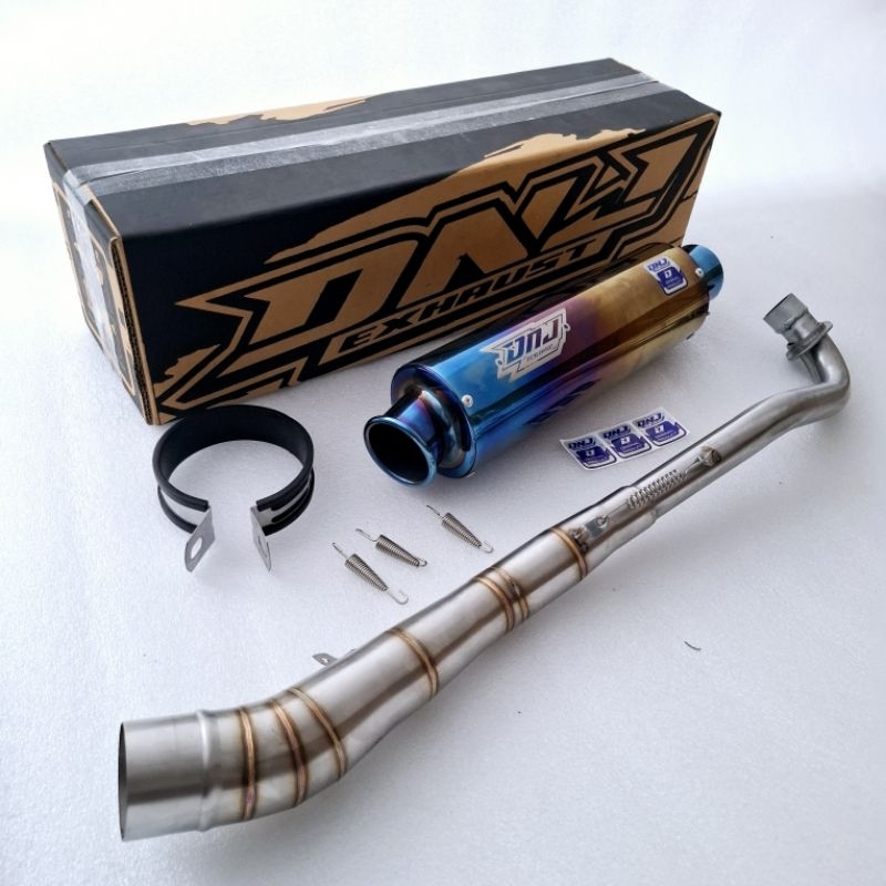 KNALPOT DBS original DNJ rainbow fullsistem PNP Jupiter Z1 Vega ZR smash Supra 110 Supra 125 karisma