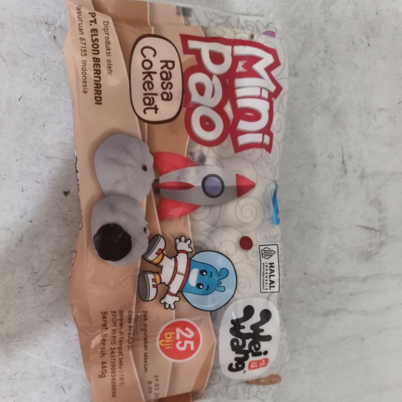 

Minipao Weiwang Rasa Cokelat