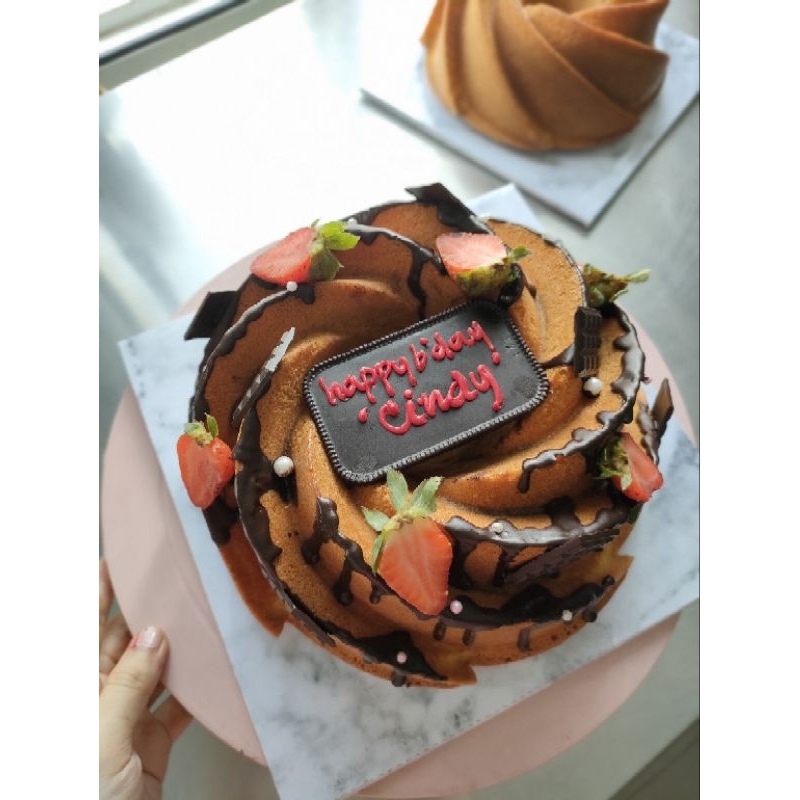 

Marble Cake / Kue Mabel