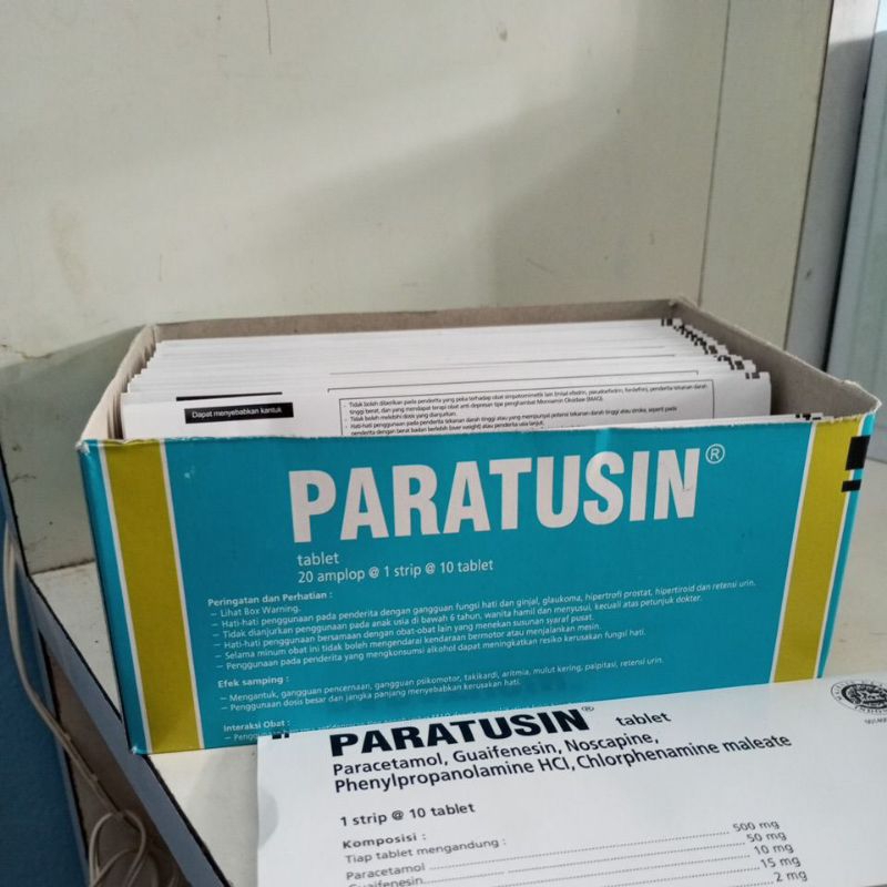 Paratusin tablet