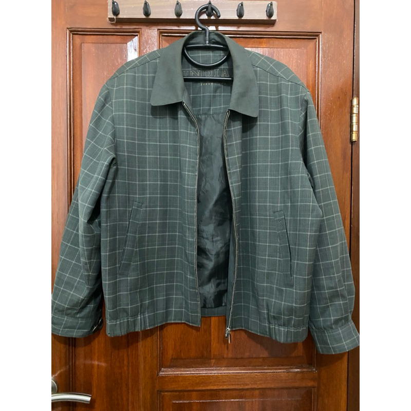 (Preloved) Jaket Indian Tartan