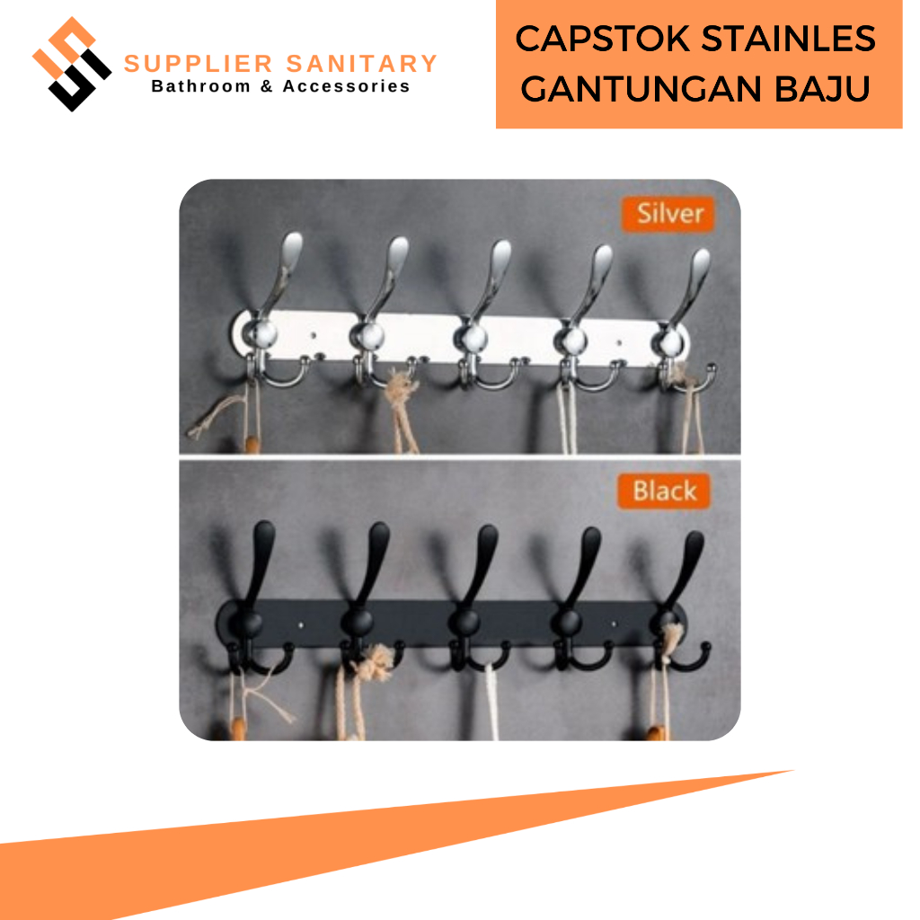 GANTUNGAN BAJU STENLIES/CAPSTOK SERBA GUNA/CANTOLAN BAJU