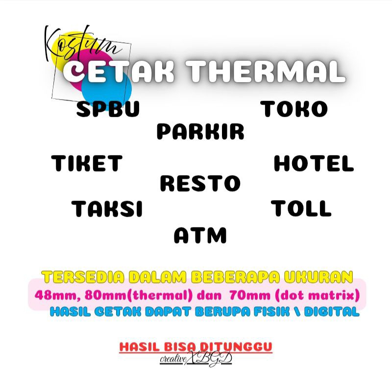 STRUK THERMAL SPBU
